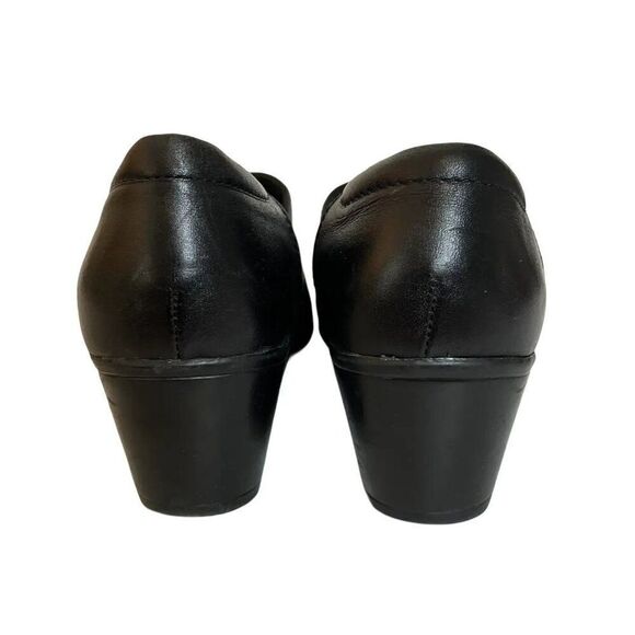 Clarks Bendables Ingalls Siene Black Leather Mary Jane Shoes - Picture 4 of 6